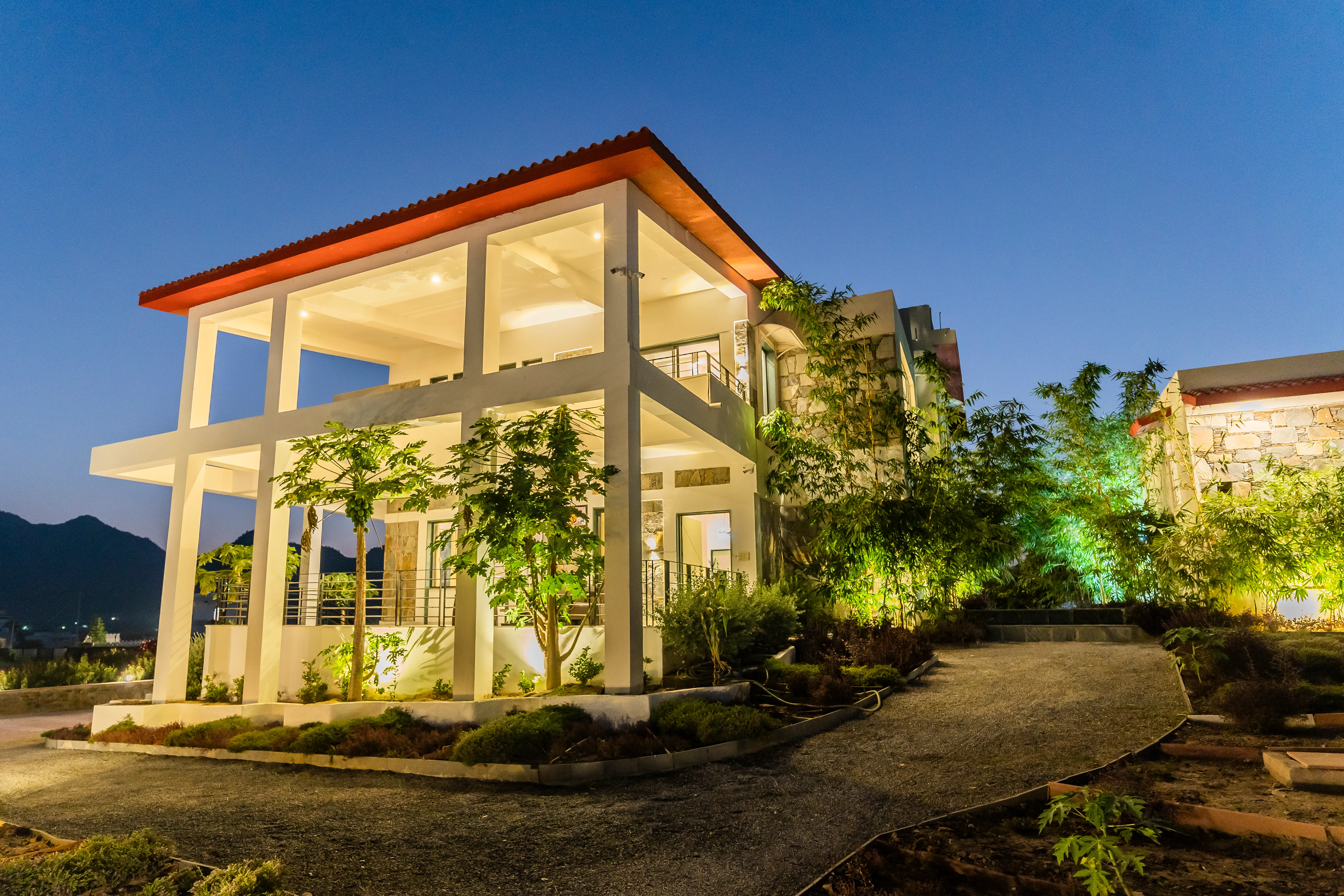 Thoughtfully designed villa interior